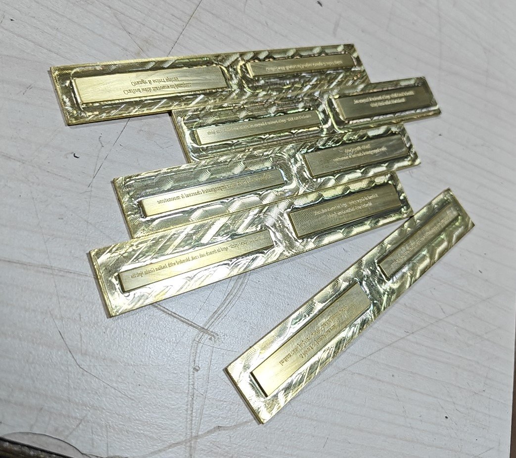 CNC Foil Block