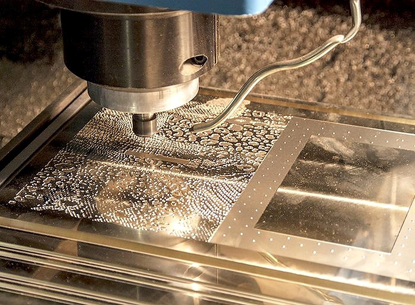 Shiva Punch Art CNC Micro Texturing